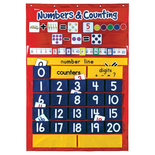 Learning Resources® Numbers & Counting Pocket Chart